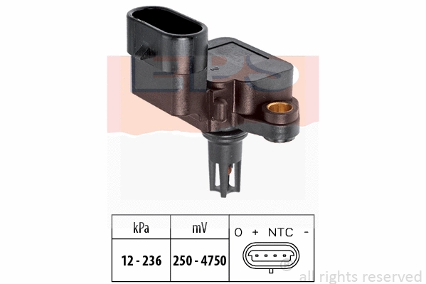 Sensor, boost pressure (EPS-1993 109)