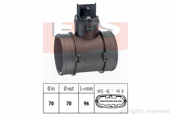 Mass Air Flow Sensor (EPS-1991 155)