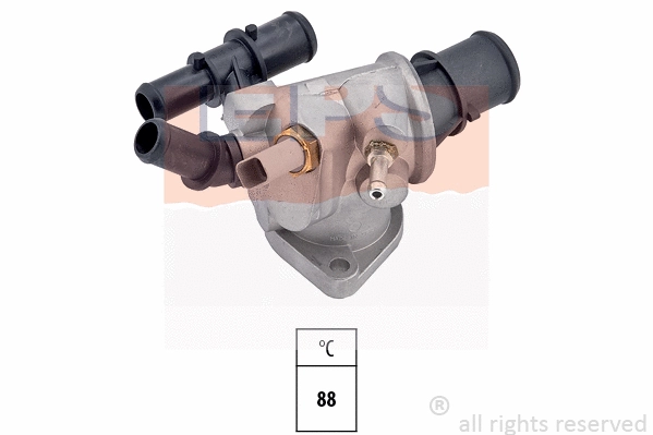 Thermostat, coolant (EPS-1880 495)