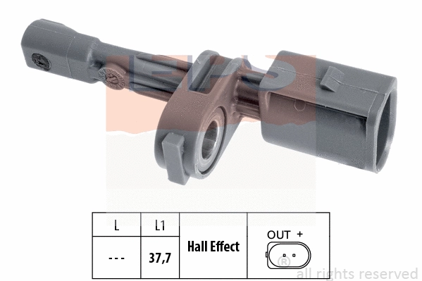 Sensor, wheel speed (EPS-1960 134)