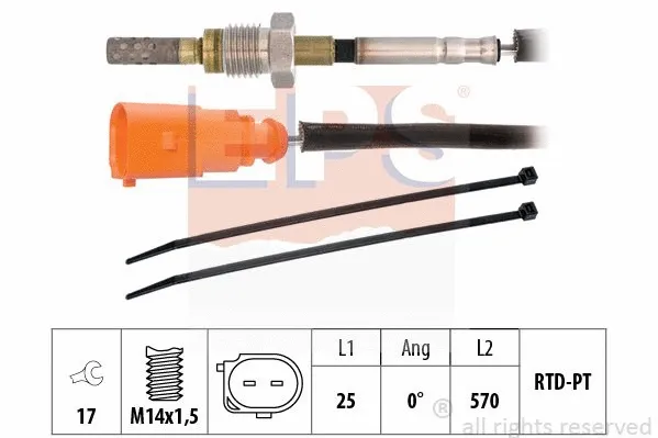 Sensor, exhaust gas temperature (EPS-1220 328)
