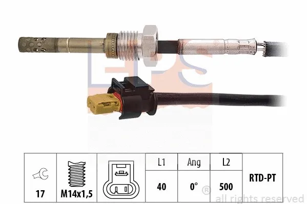 Sensor, exhaust gas temperature (EPS-1220 153)