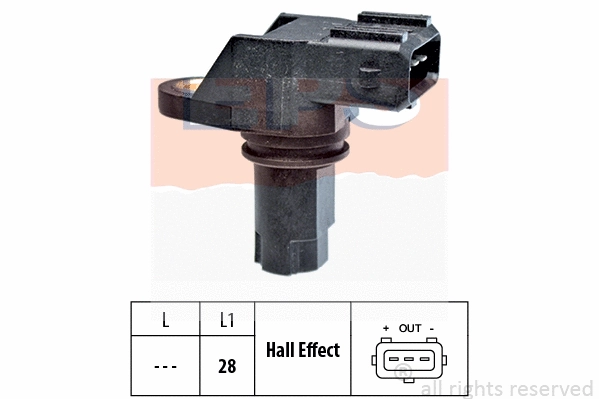 Sensor, RPM (EPS-1953 349)