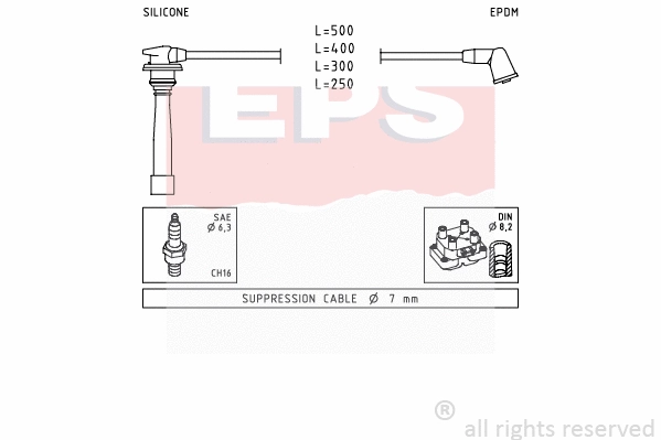 Ignition Cable Kit (EPS-1499 111)