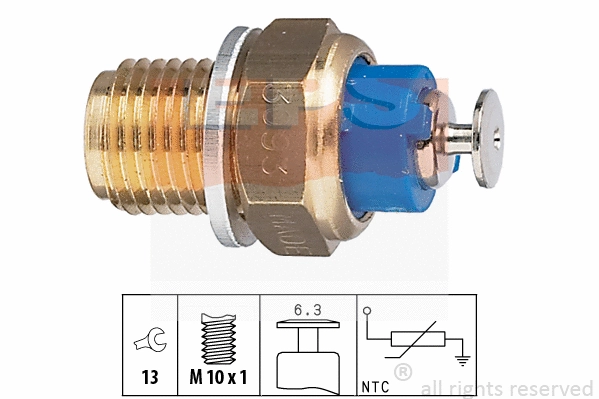 Sensor, oil temperature (EPS-1830 093)