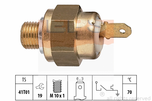 Temperature Switch, coolant warning lamp (EPS-1840 100)