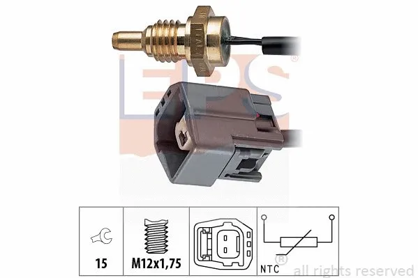 Sensor, coolant temperature