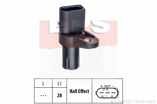 Sensor, crankshaft pulse (EPS-1953 473)