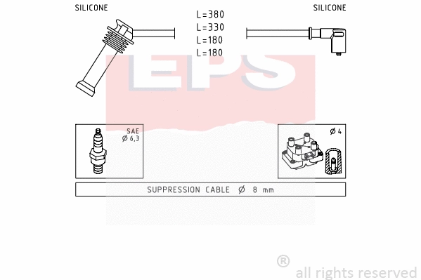 Ignition Cable Kit (EPS-1501 625)