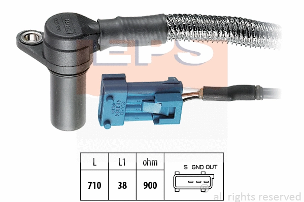 Sensor, crankshaft pulse (EPS-1953 283)