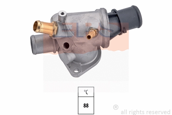 Thermostat, coolant (EPS-1880 149)