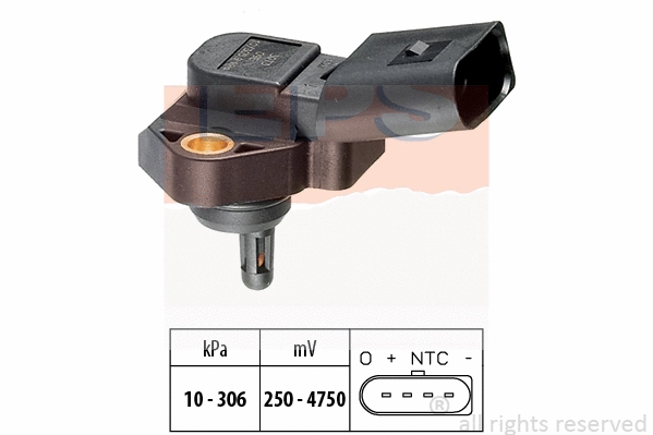 Sensor, exhaust pressure (EPS-1993 073)