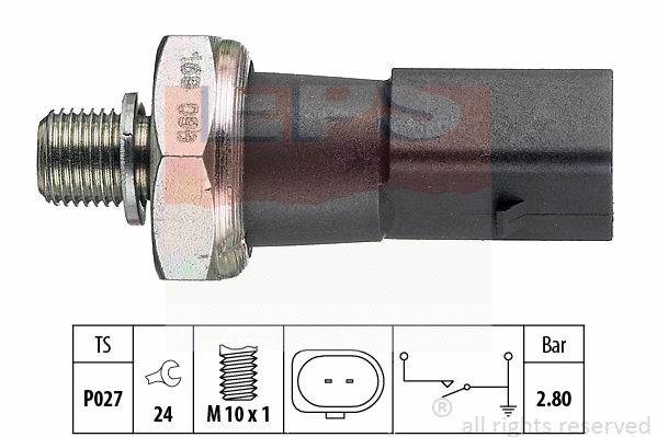 Oil Pressure Switch (EPS-1800 185)
