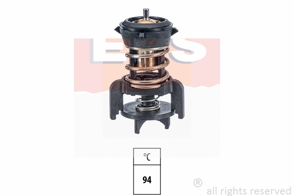 Thermostat, coolant (EPS-1880 933)