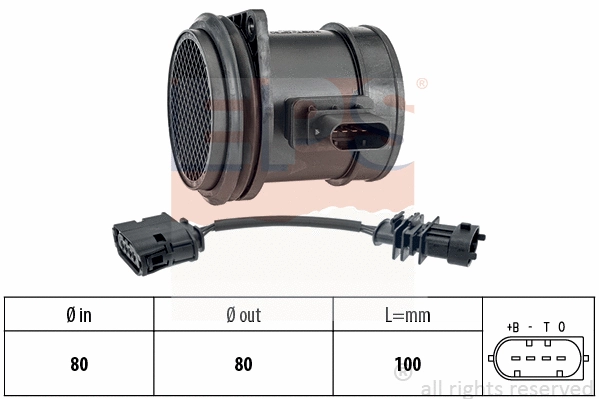 Mass Air Flow Sensor (EPS-1991 556)