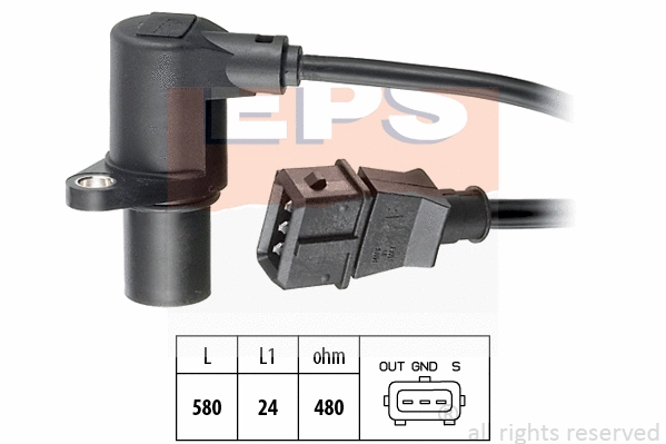 Sensor, crankshaft pulse (EPS-1953 297)