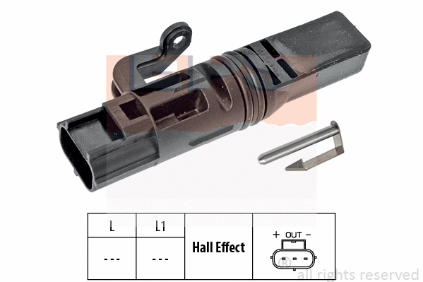 Sensor, RPM (EPS-1953 481K)
