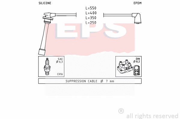 Ignition Cable Kit (EPS-1501 385)