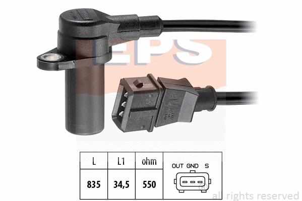 Sensor, crankshaft pulse (EPS-1953 137)