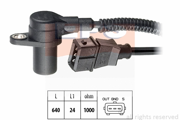 Sensor, crankshaft pulse (EPS-1953 301)