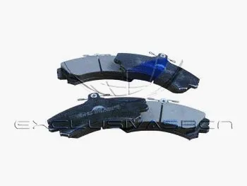 Brake Pad Set, disc brake (MFP-2593)