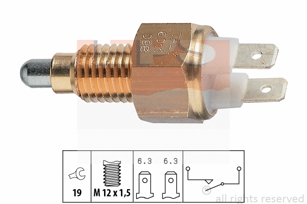 Switch, reverse light (EPS-1860 011)
