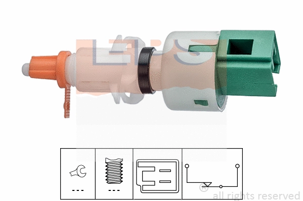 Switch, clutch control (engine timing) (EPS-1810 249)