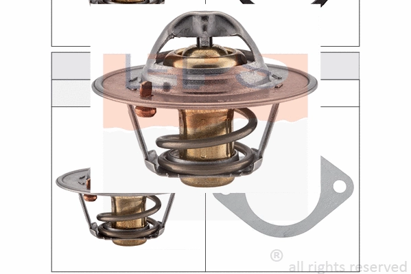 Thermostat, coolant (EPS-1880 337S)