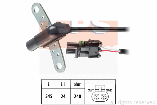 Sensor, crankshaft pulse (EPS-1953 012)