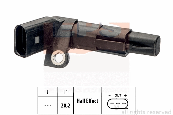 Sensor, crankshaft pulse (EPS-1953 683)