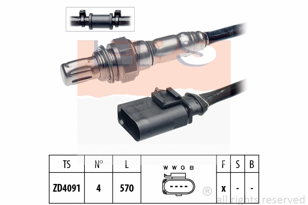Lambda Sensor (EPS-1997 931)
