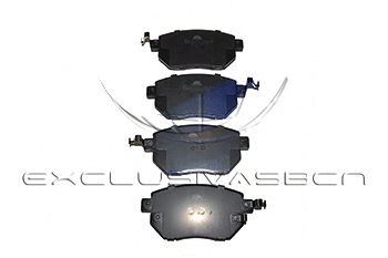 Brake Pad Set, disc brake (MFP-2118)
