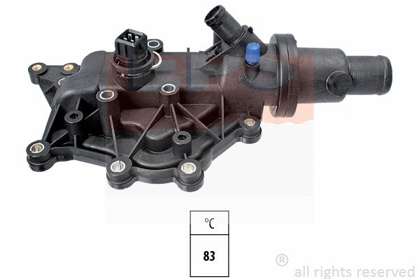 Thermostat, coolant (EPS-1880 715)