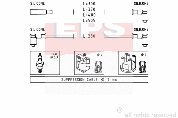 Ignition Cable Kit (EPS-1501 373)