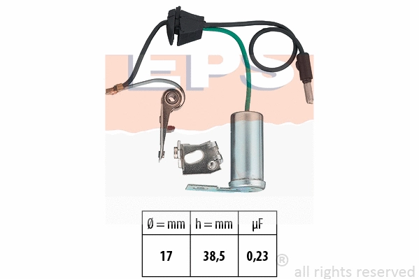 Contact Breaker, distributor (EPS-1215 126)