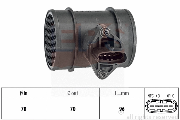 Mass Air Flow Sensor (EPS-1991 257)