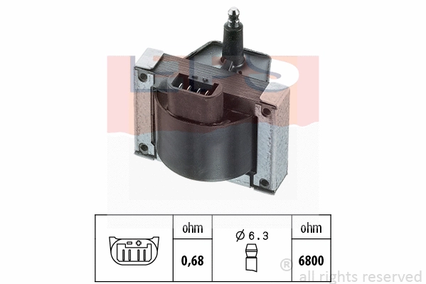 Ignition Coil (EPS-1970 105)