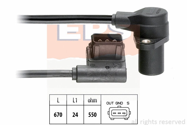 Sensor, crankshaft pulse (EPS-1953 485)