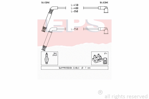 Ignition Cable Kit (EPS-1499 208)