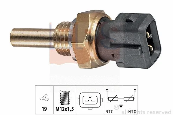 Sensor, coolant temperature