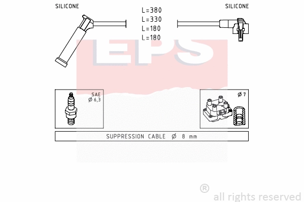 Ignition Cable Kit (EPS-1501 619)