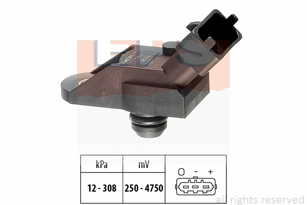 Air Pressure Sensor, altitude adaption (EPS-1993 114)