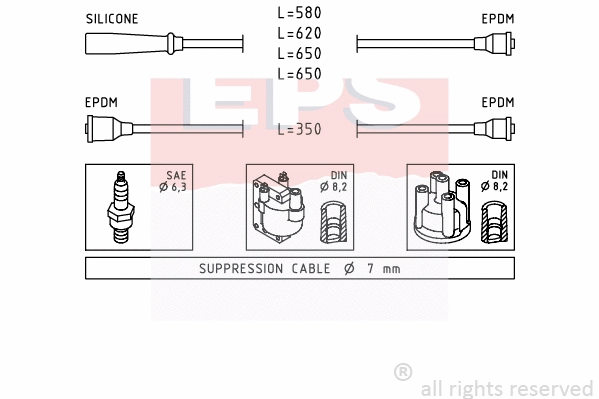 Ignition Cable Kit (EPS-1501 417)