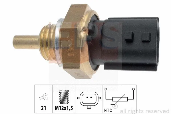 Sensor, coolant temperature