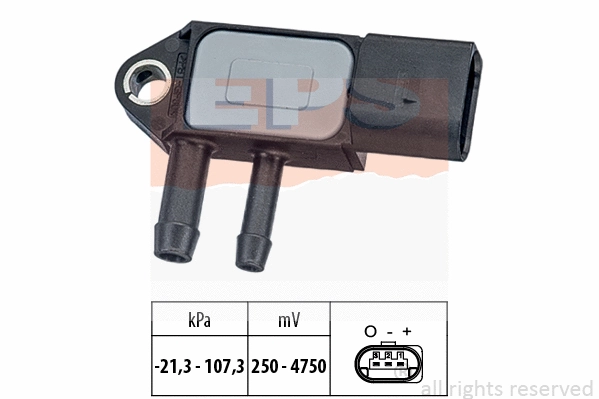 Sensor, exhaust pressure (EPS-1993 265)