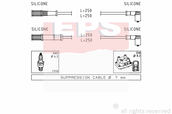 Ignition Cable Kit (EPS-1499 170)