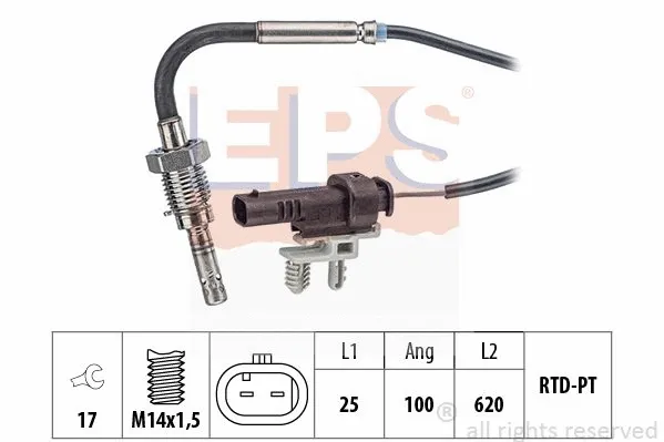 Sensor, exhaust gas temperature (EPS-1220 255)