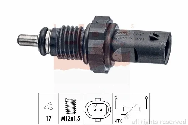 Sensor, coolant temperature