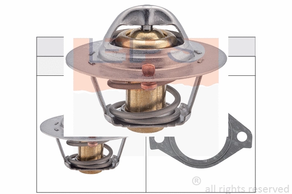 Thermostat, coolant (EPS-1880 364S)
