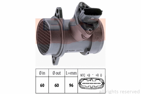 Mass Air Flow Sensor (EPS-1991 158)